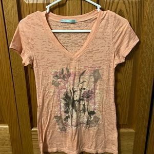 Maurice’s orange graphic t-shirt size small